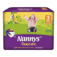 Nannys Baby Diaper 3 Midi Belt 5-9 kg 32 pcs (Made in Cyprus) BUY 1 GET 1 Free